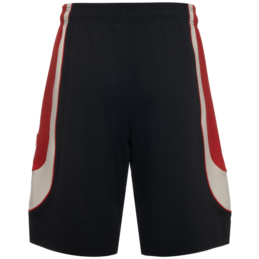 AERIS OGC NICE - Pantalones cortos - Pantalones cortos deportivos - Hombre - Black-White Whispers-Red main