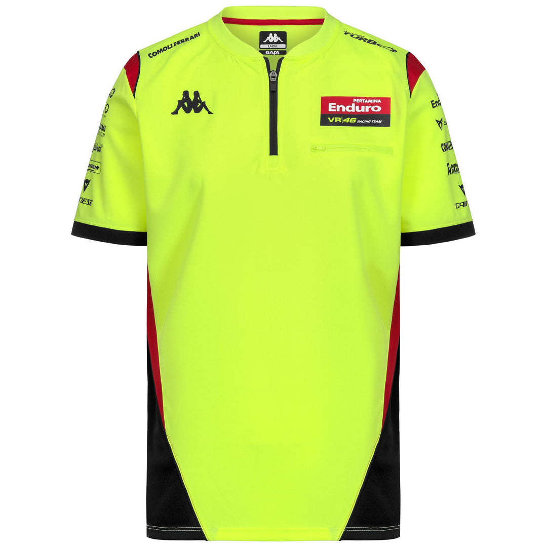 Green Men's Regular Fit Polo Shirt for Motorcycling 01