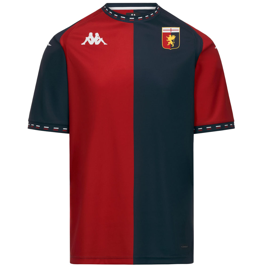 Maillot de sport pour homme Red Blaze et Blue Majolica 01