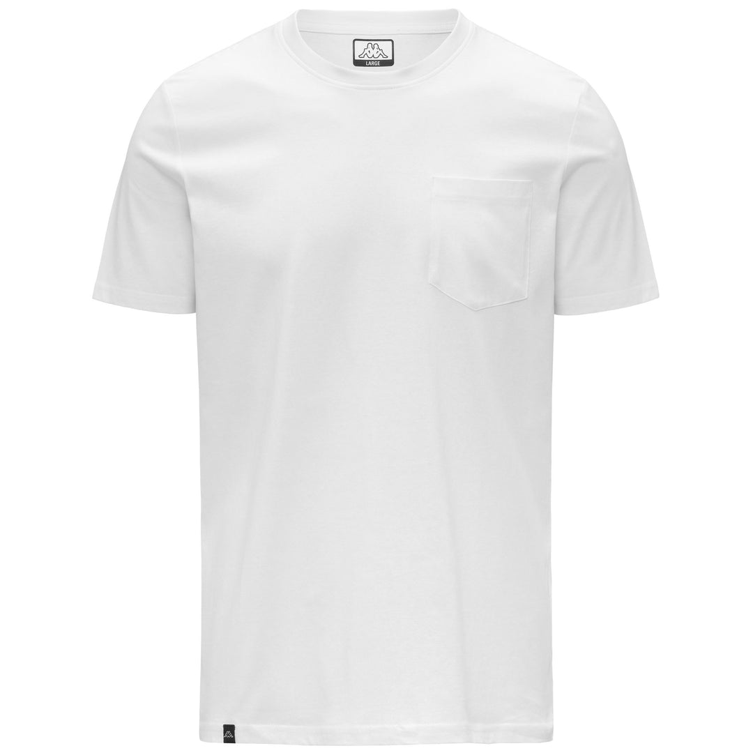 T-shirt de sport en coton blanc pour homme 01