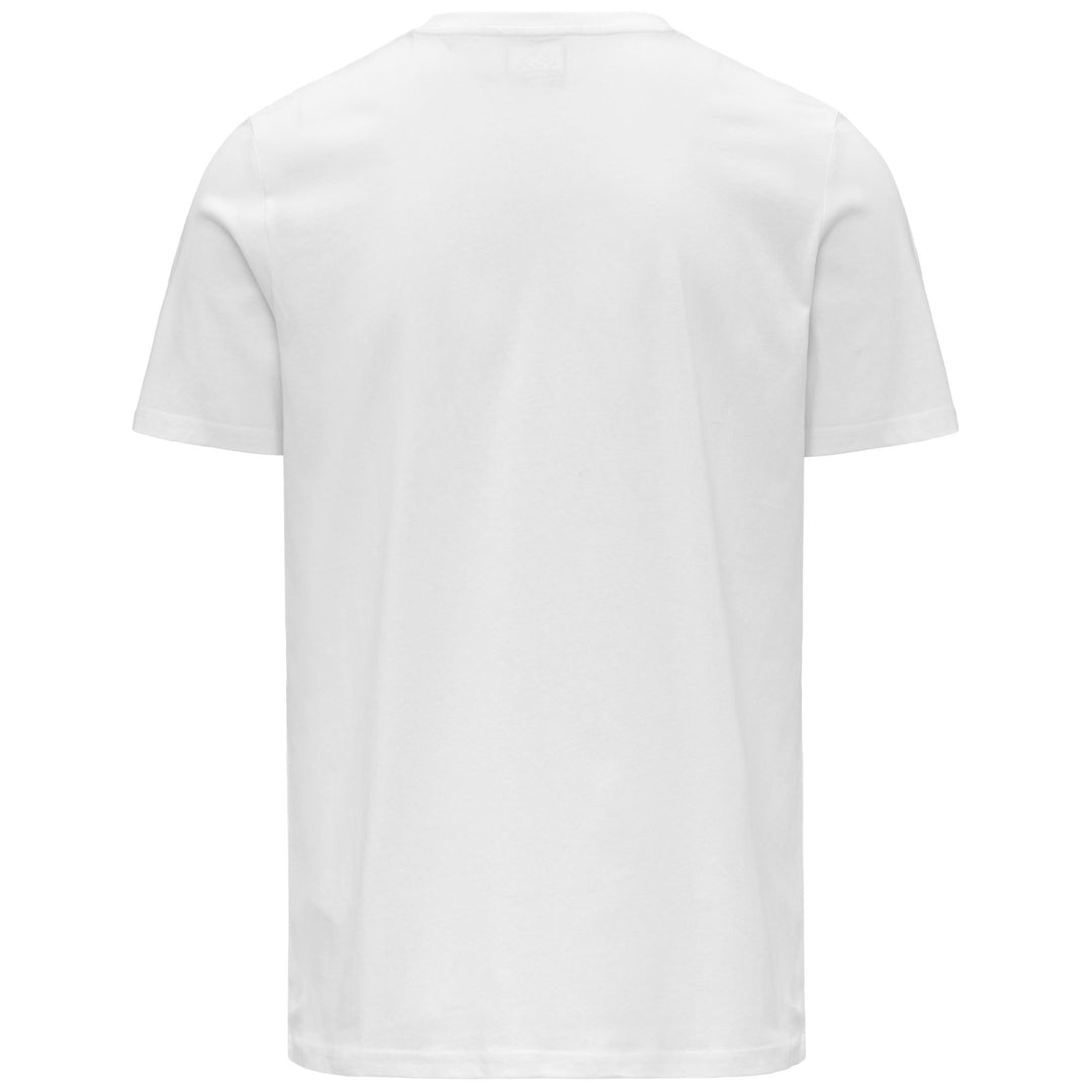 T-shirt sportiva da uomo bianca in cotone main