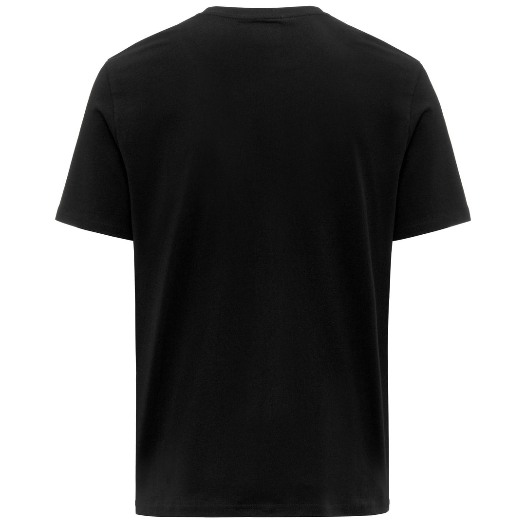 T-shirt de sport noir pour homme en coton main