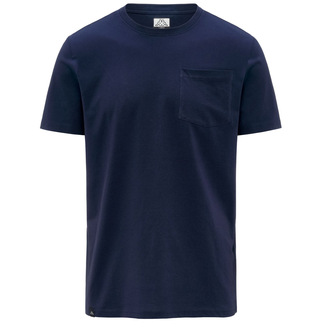 Blue Men's Sportswear T-Shirt in Cotton 01