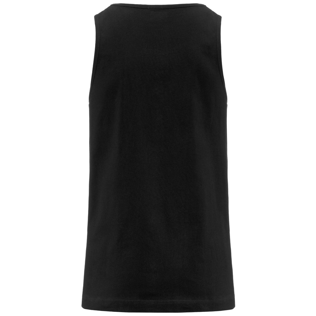 Black Men's Sportswear Tank Top in Cotton main