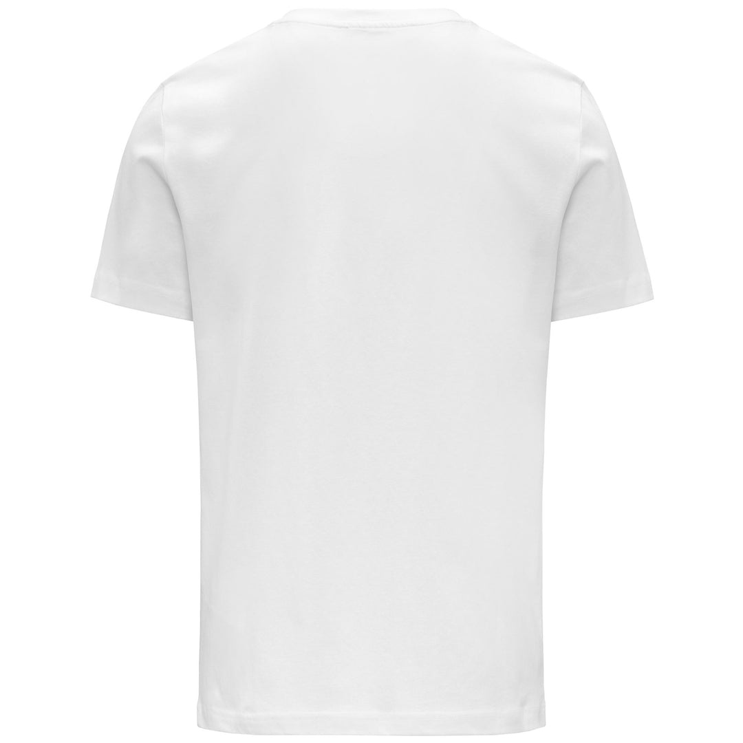 T-shirt de sport blanc pour homme, coupe ajustée, en jersey de coton main