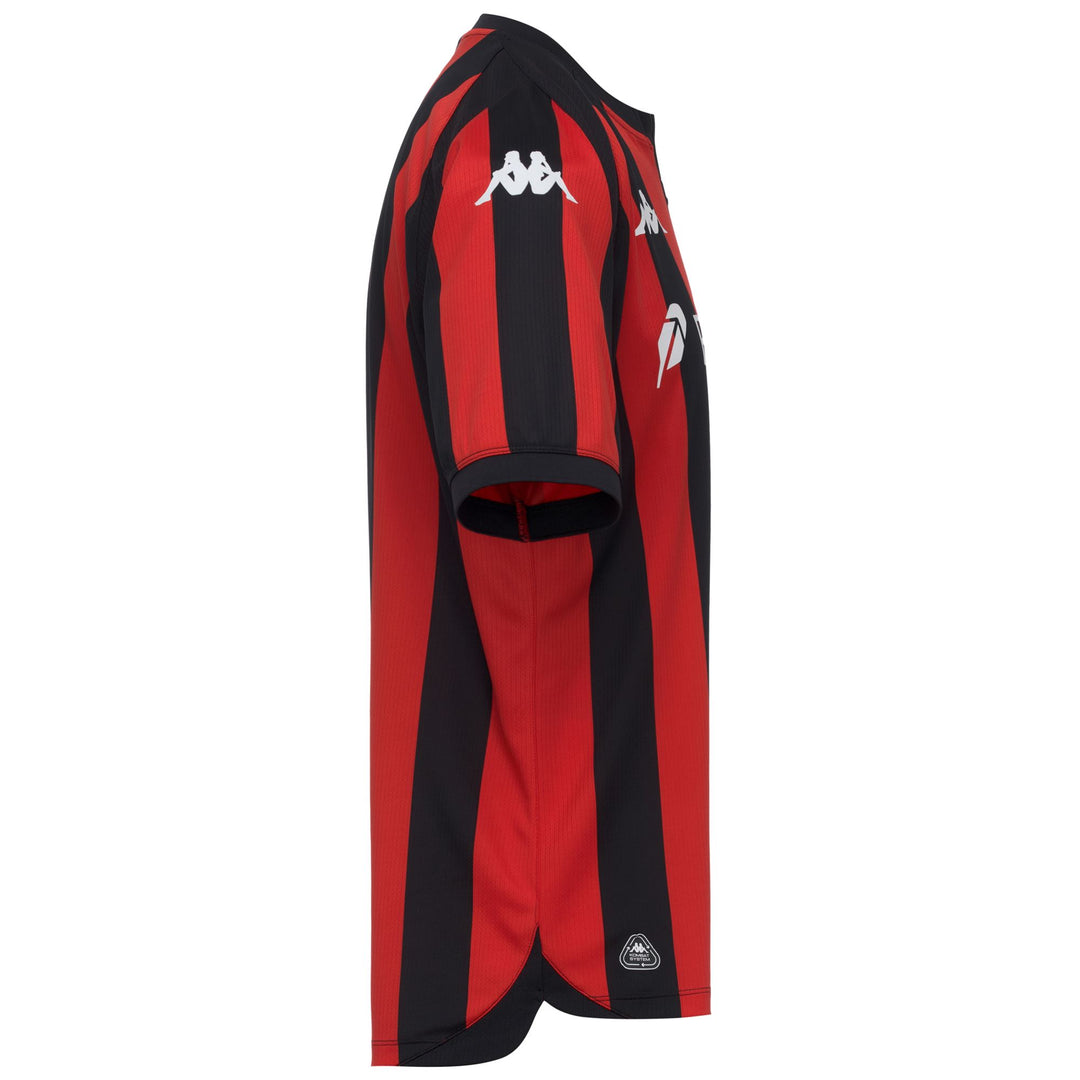 Maillot de football OGC Nice pour homme, coupe classique, rouge et noir main