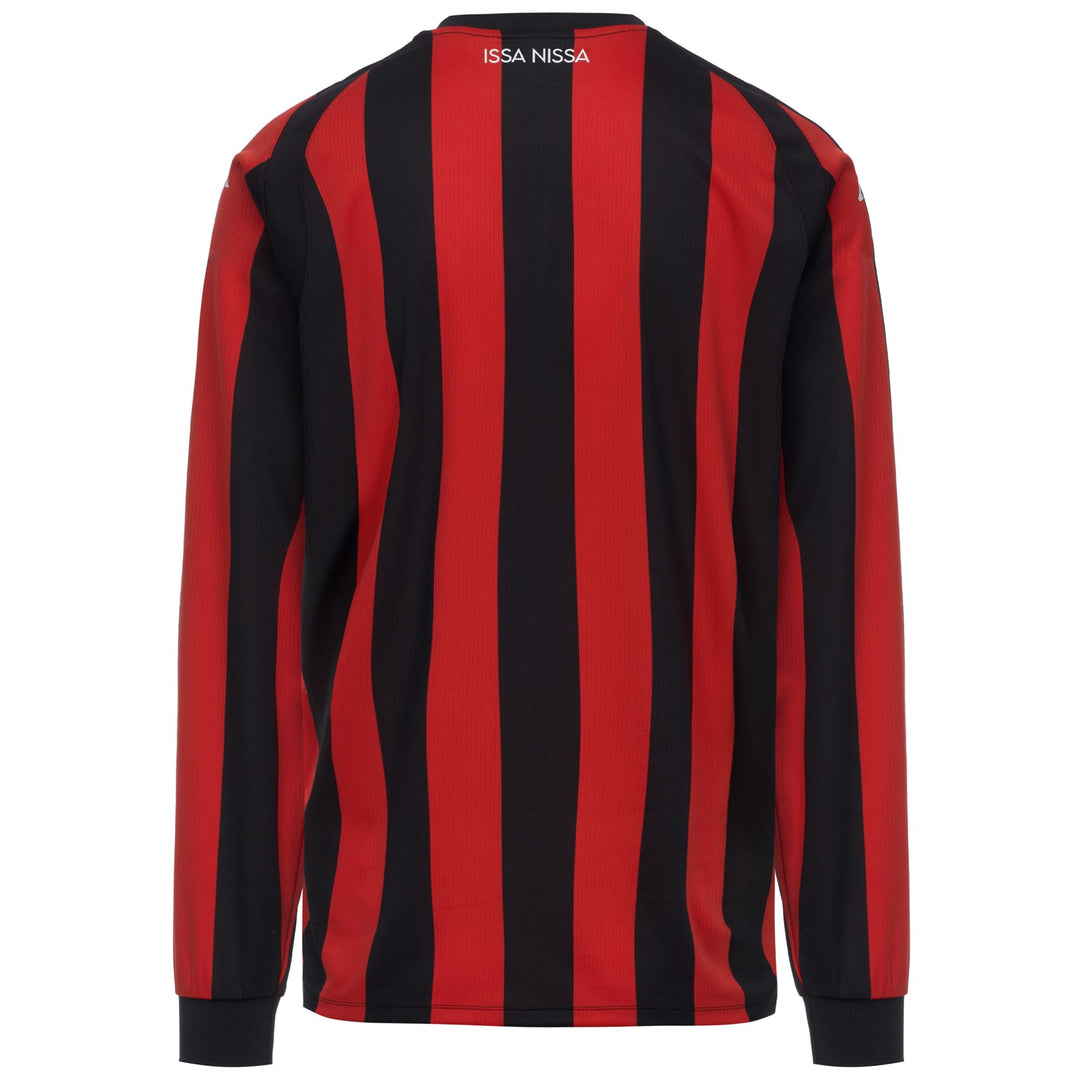 Maillot de sport rouge et noir pour homme du OGC Nice Football main