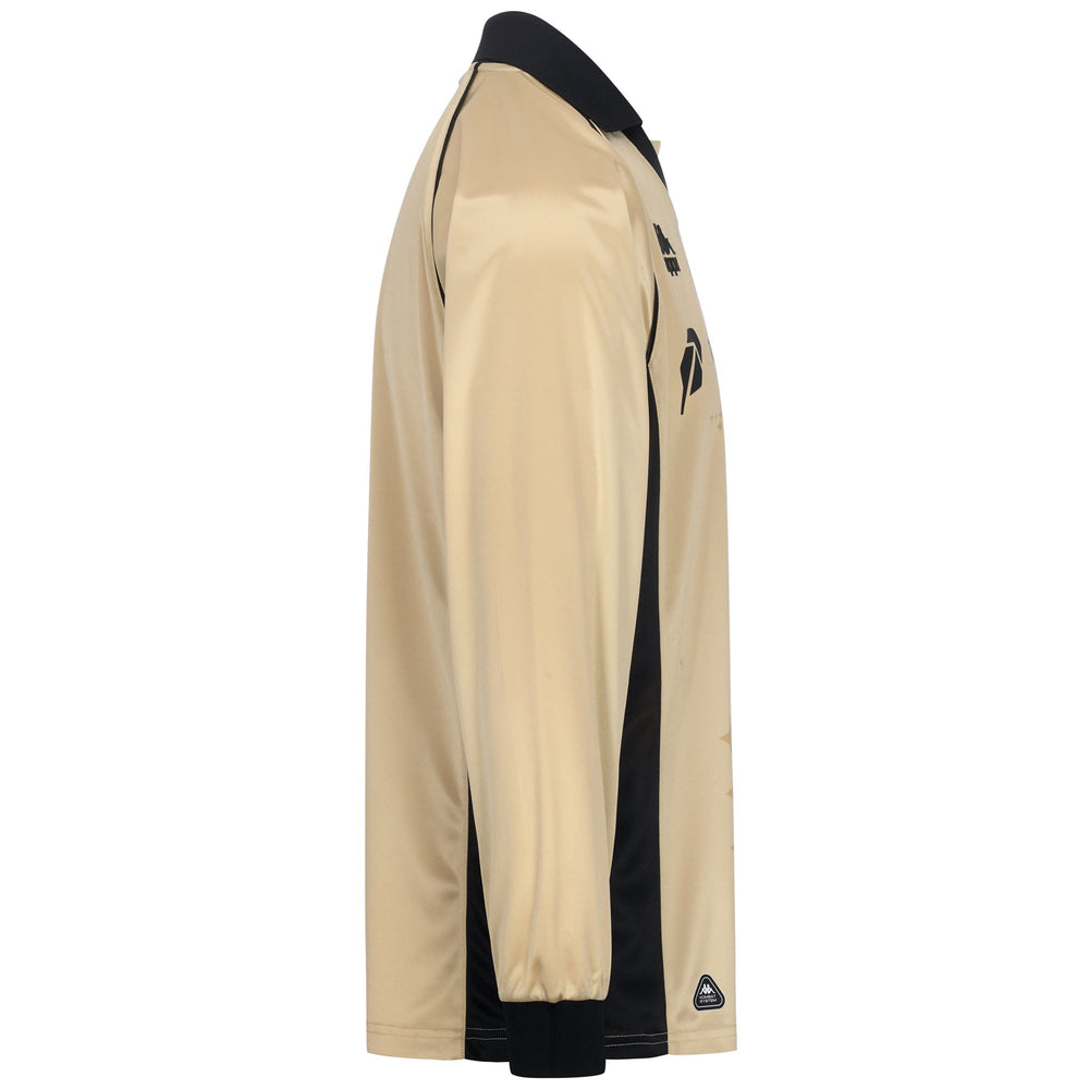 Gold Men's Regular Fit Shiny Active Jersey Shirt 02