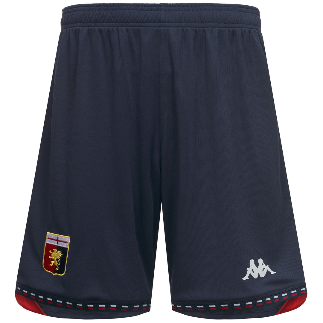Blue Men's Shorts in Recycled Polyester 01