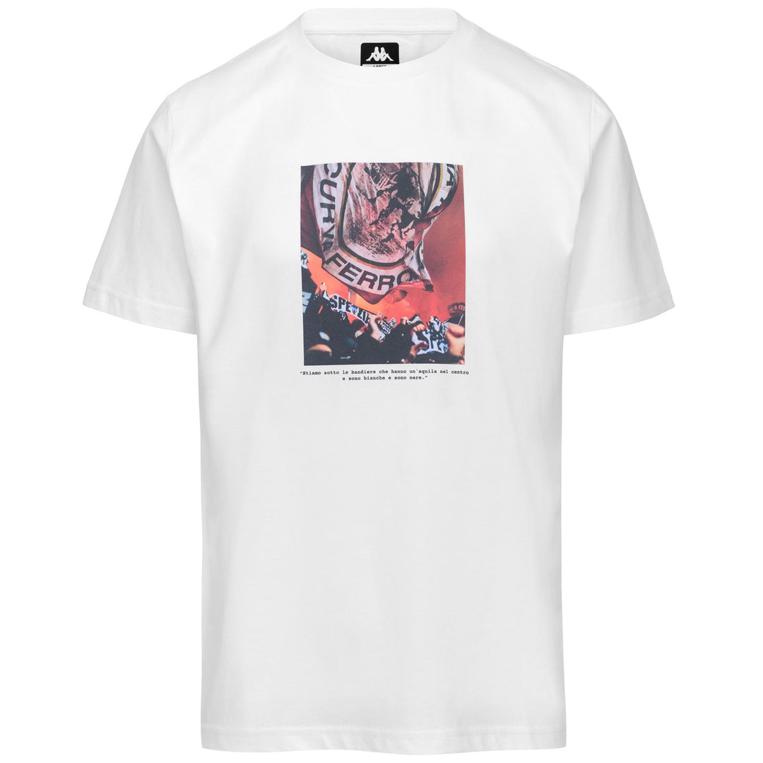 ALLERYS TACCHETTEE SPEZIA - T-Shirts & Top - T-Shirt - Man - White 01