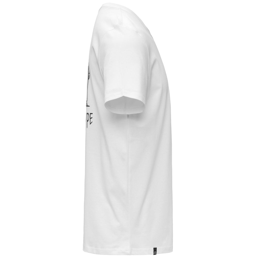 T-shirt de sport blanc pour homme en coton 02