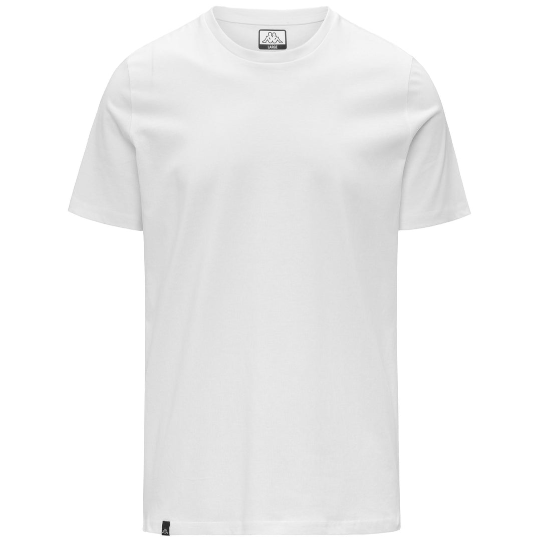 T-shirt de sport blanc pour homme en coton 01