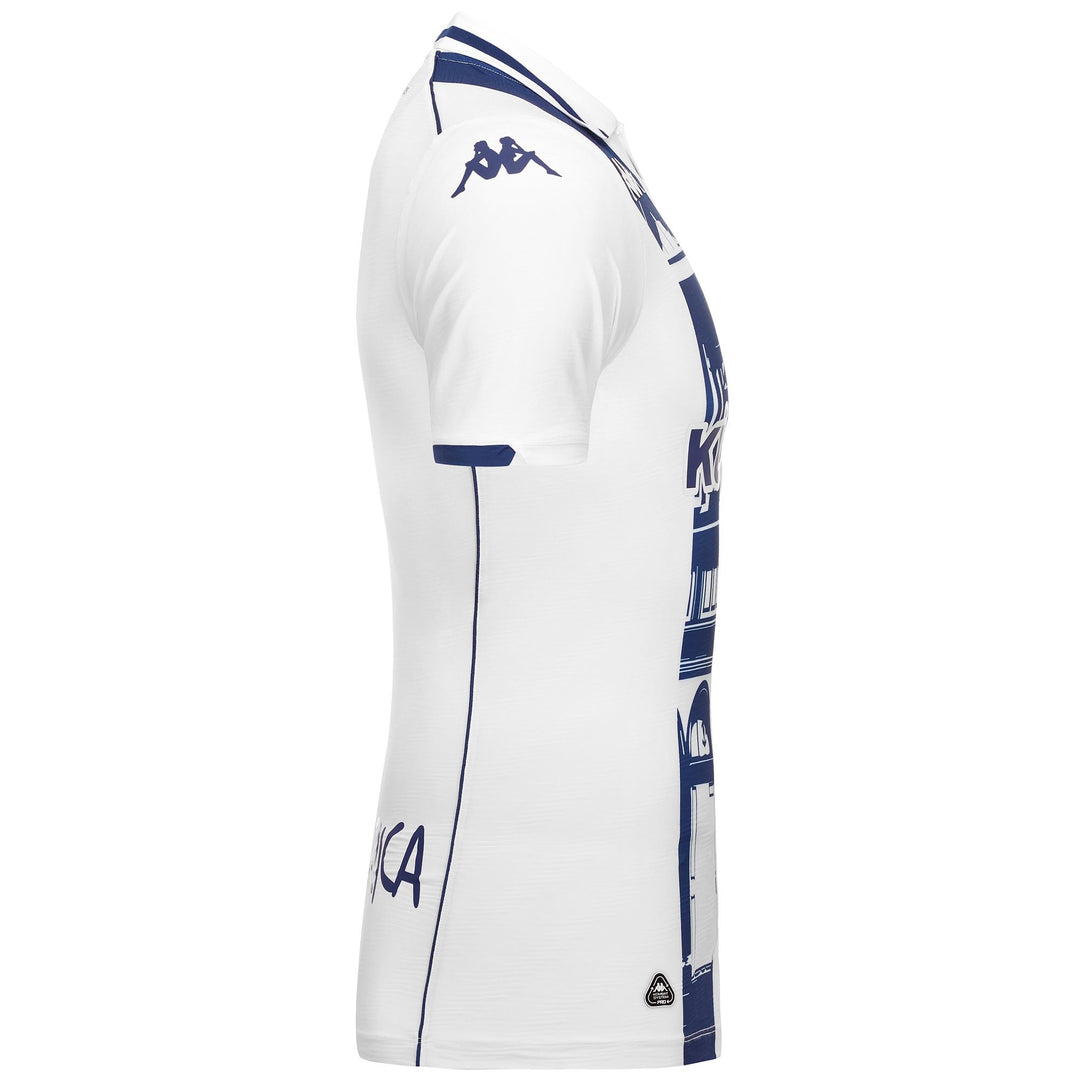 Maillot de football gris pour homme Empoli FC, coupe ajustée, en tissu recyclé main