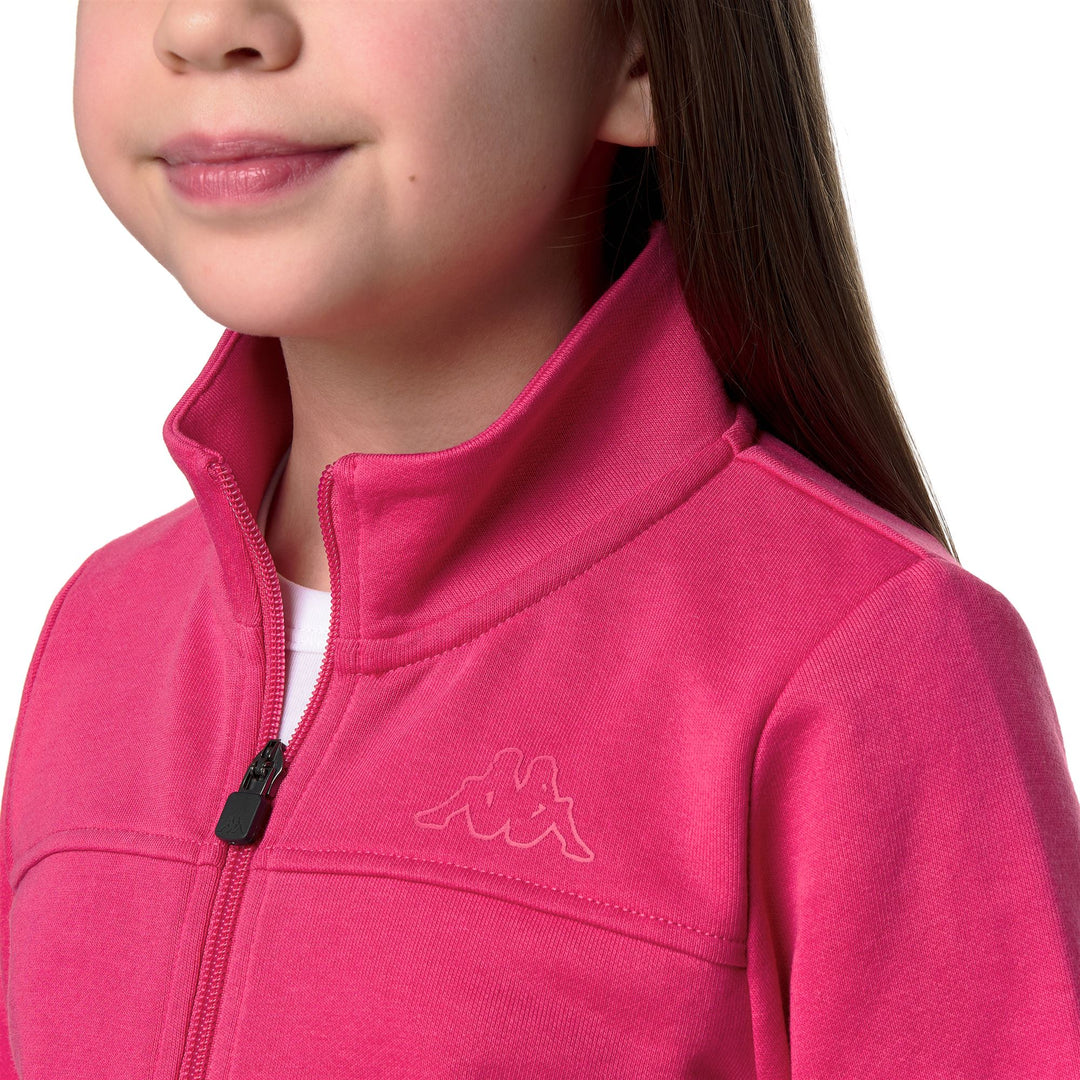 Sudadera con capucha unisex de polar de corte regular violeta main