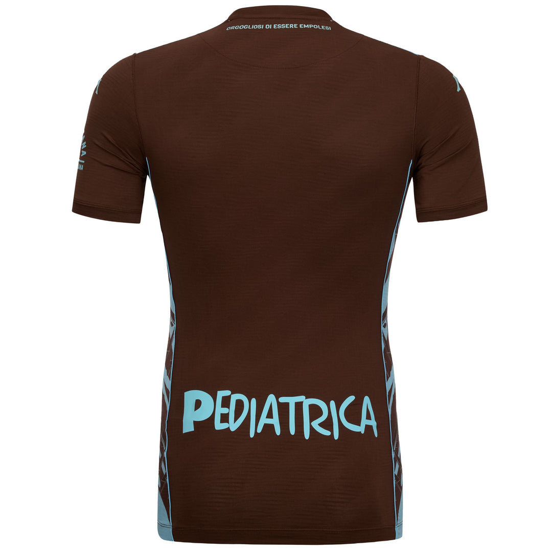 KOMBAT PRO 2026 THIRD EMPOLI - Active Jerseys - Shirt - Uomo - BROWN COFFEE-TURQUOISE TANAGER main
