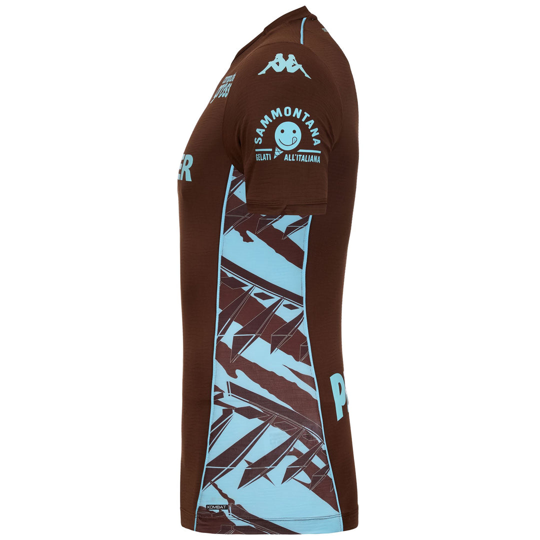 KOMBAT PRO 2026 THIRD EMPOLI - Active Jerseys - Shirt - Uomo - BROWN COFFEE-TURQUOISE TANAGER main