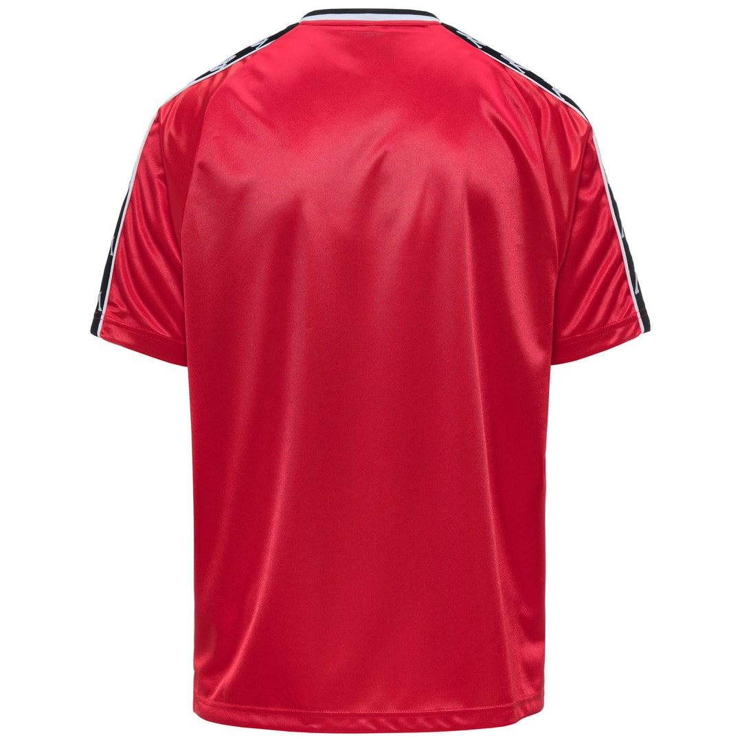 Red Men's Tunisian Football Jersey with Oversized Fit main
