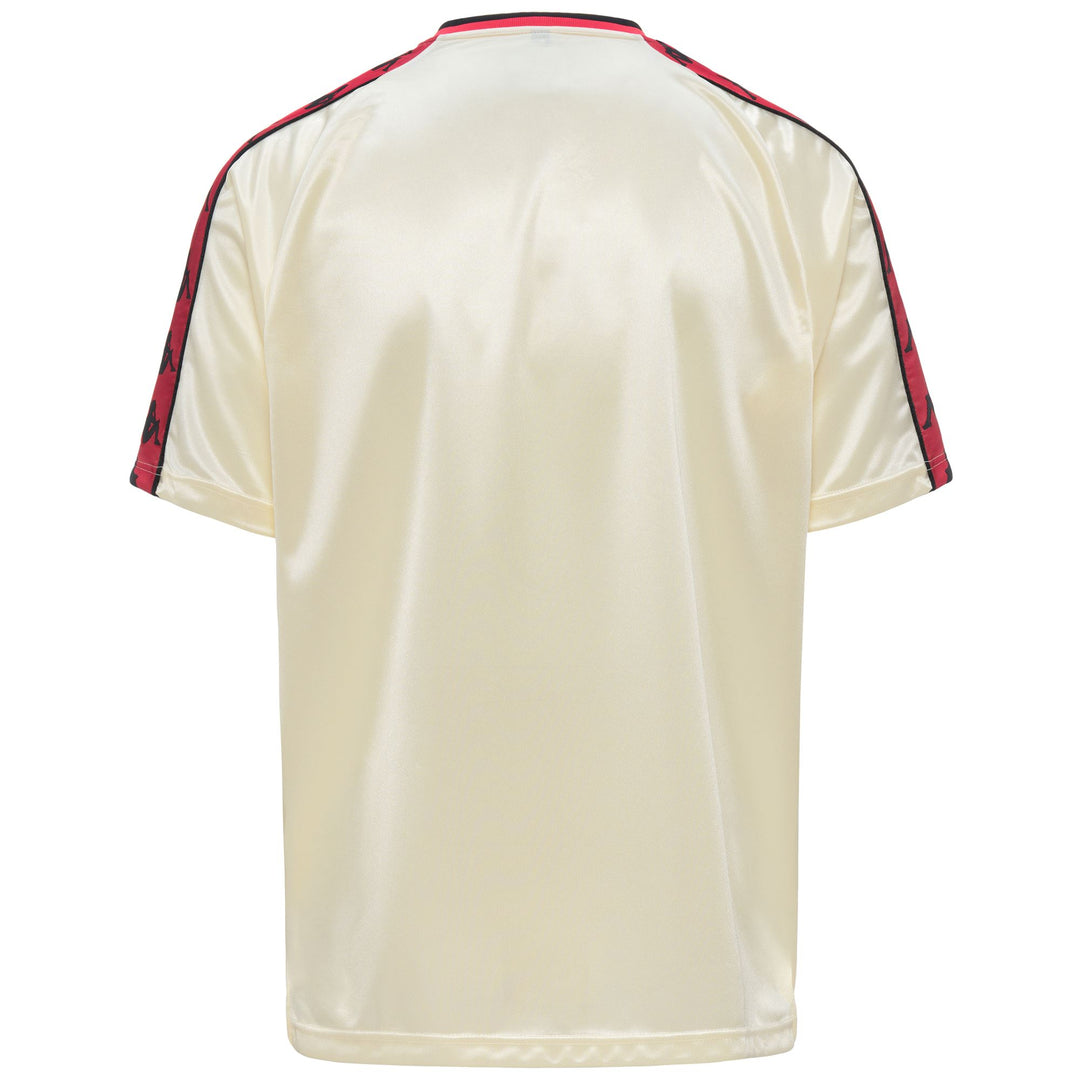 Beige Men's Tunisia Football Shirt with Jacquard Detailing main
