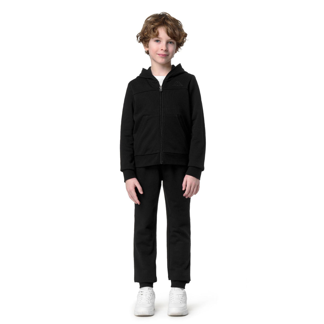 LOGO   WOOPIE KID - Fleece - Jumper - Unisex - BLACK main
