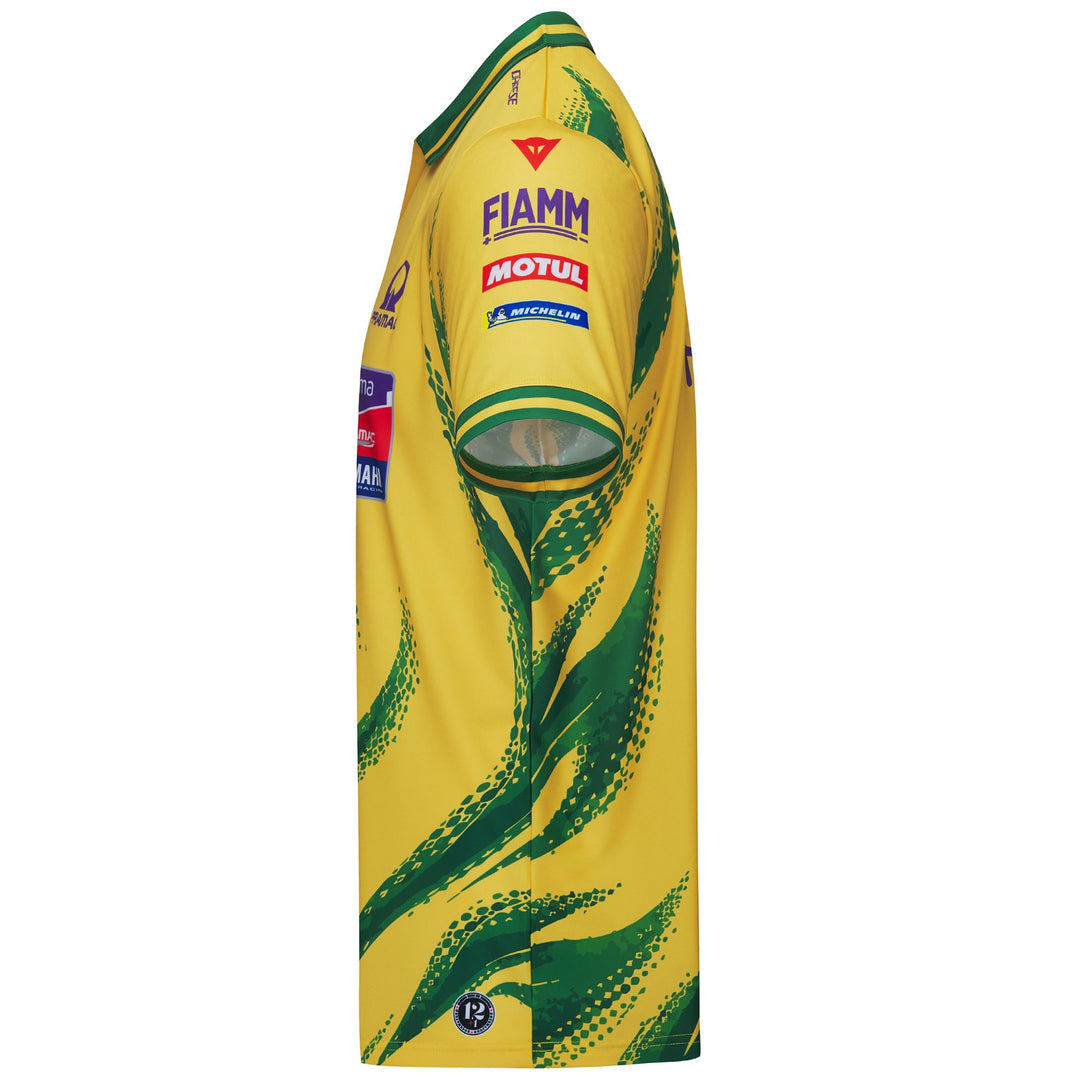 PLATO AUSTRALIA PRAMAC  - Active Jerseys - Polo Shirt - Man - YELLOW-GREEN-BACK main