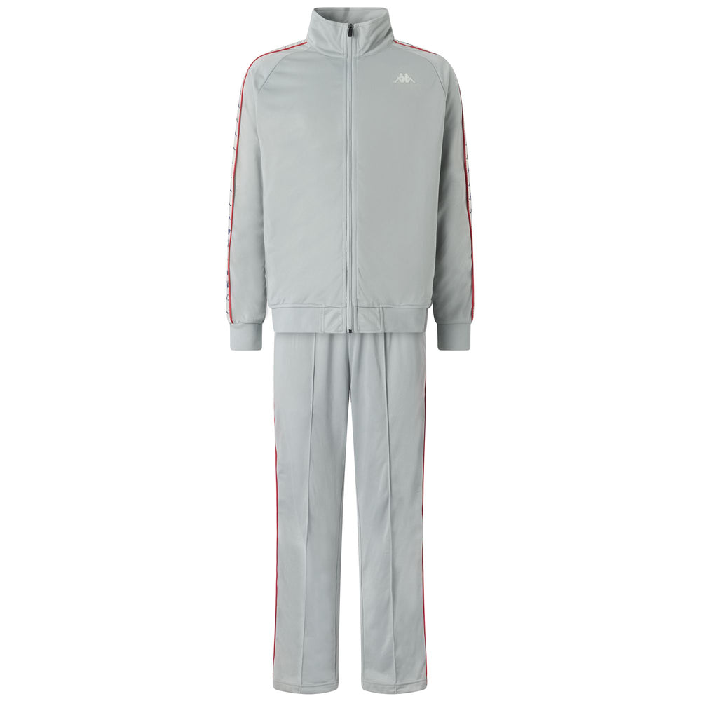 Grey Men's Sportswear Regular Fit Tracksuit in Brushed Tricot 02