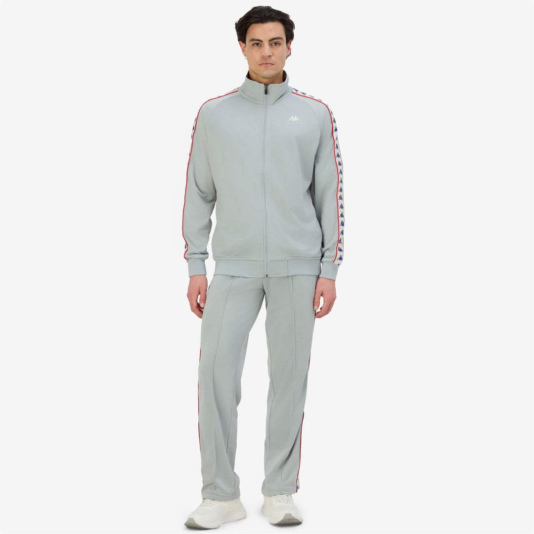 Grey Men's Sportswear Regular Fit Tracksuit in Brushed Tricot 01