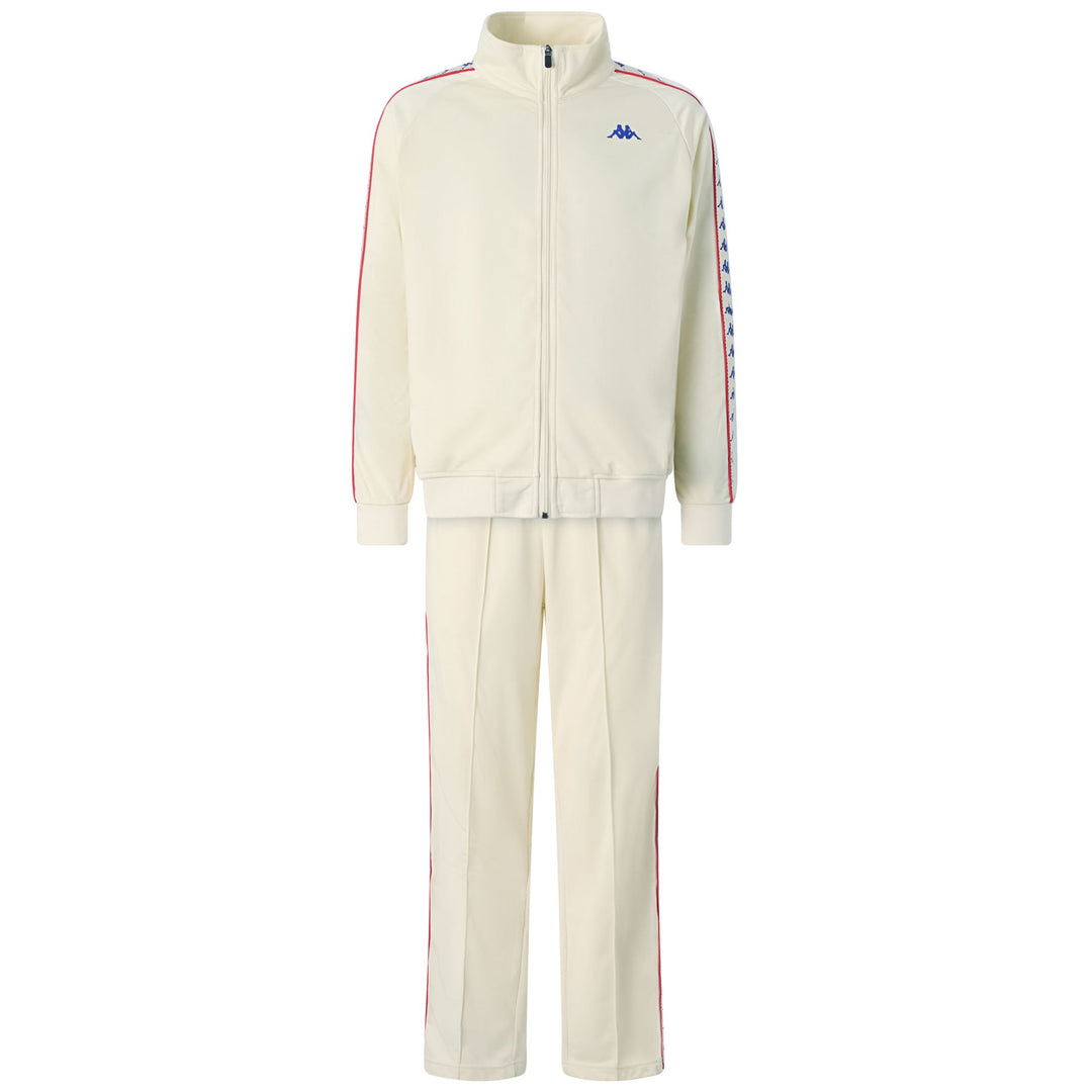 Antique Blue Men's Brushed Tricot Tracksuit with Logo Tape main