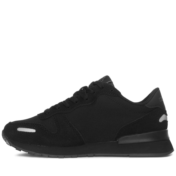 Sneakers Unisex LOGO BERLIN 2 Low Cut BLACK Dressed Side (jpg Rgb)		