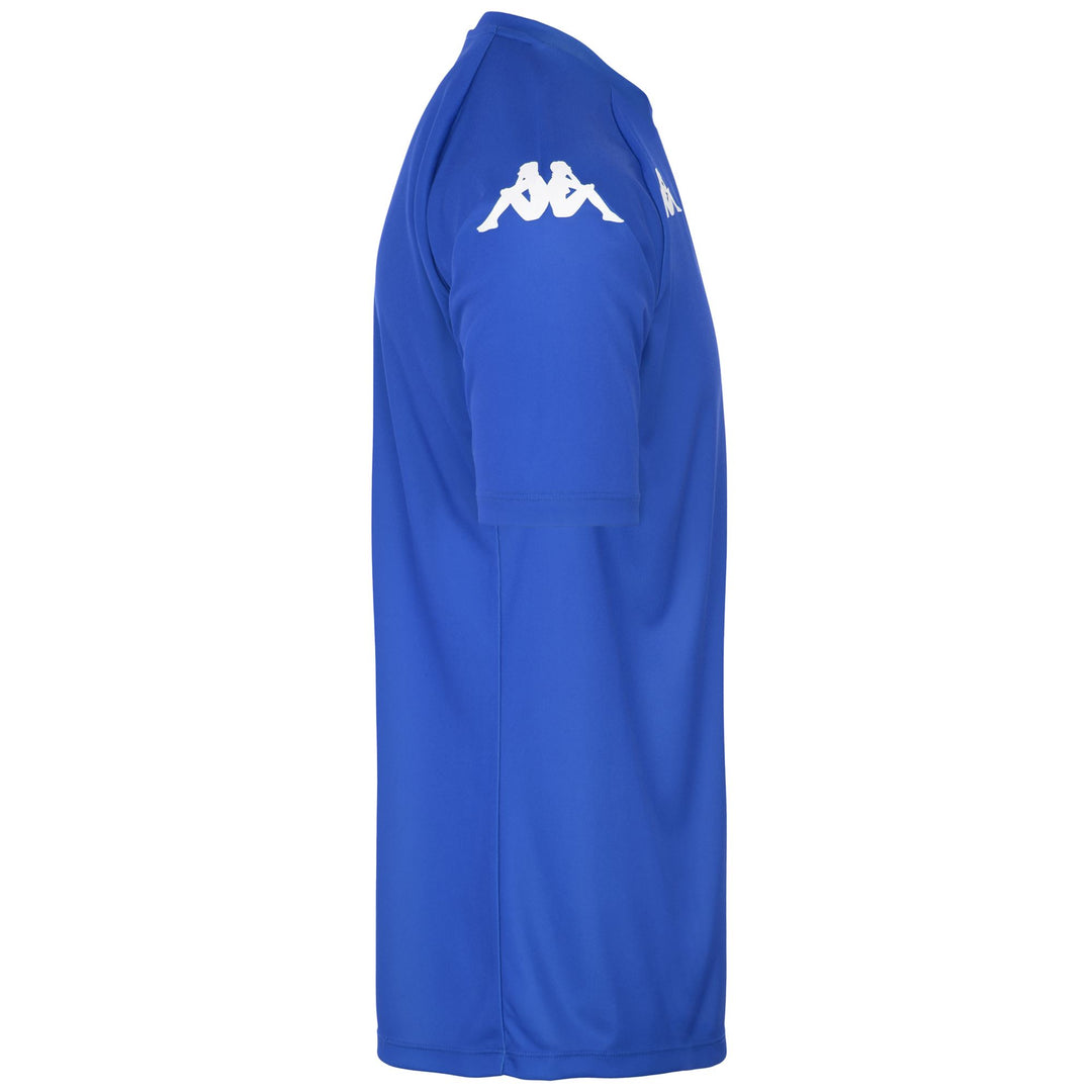 Blue Men's Regular Fit Polyester Soccer Shirt main
