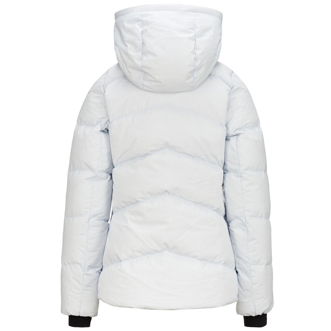 Chaqueta de esquí para mujer Black Azure con relleno de plumón y protección contra el agua main