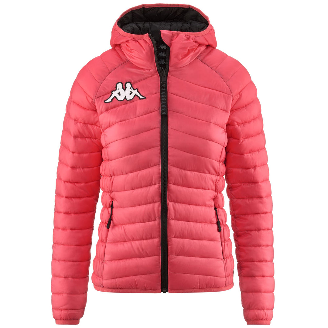 Pink Women's Slim Fit Quilted Ski Jacket with Primaloft Insulation main
