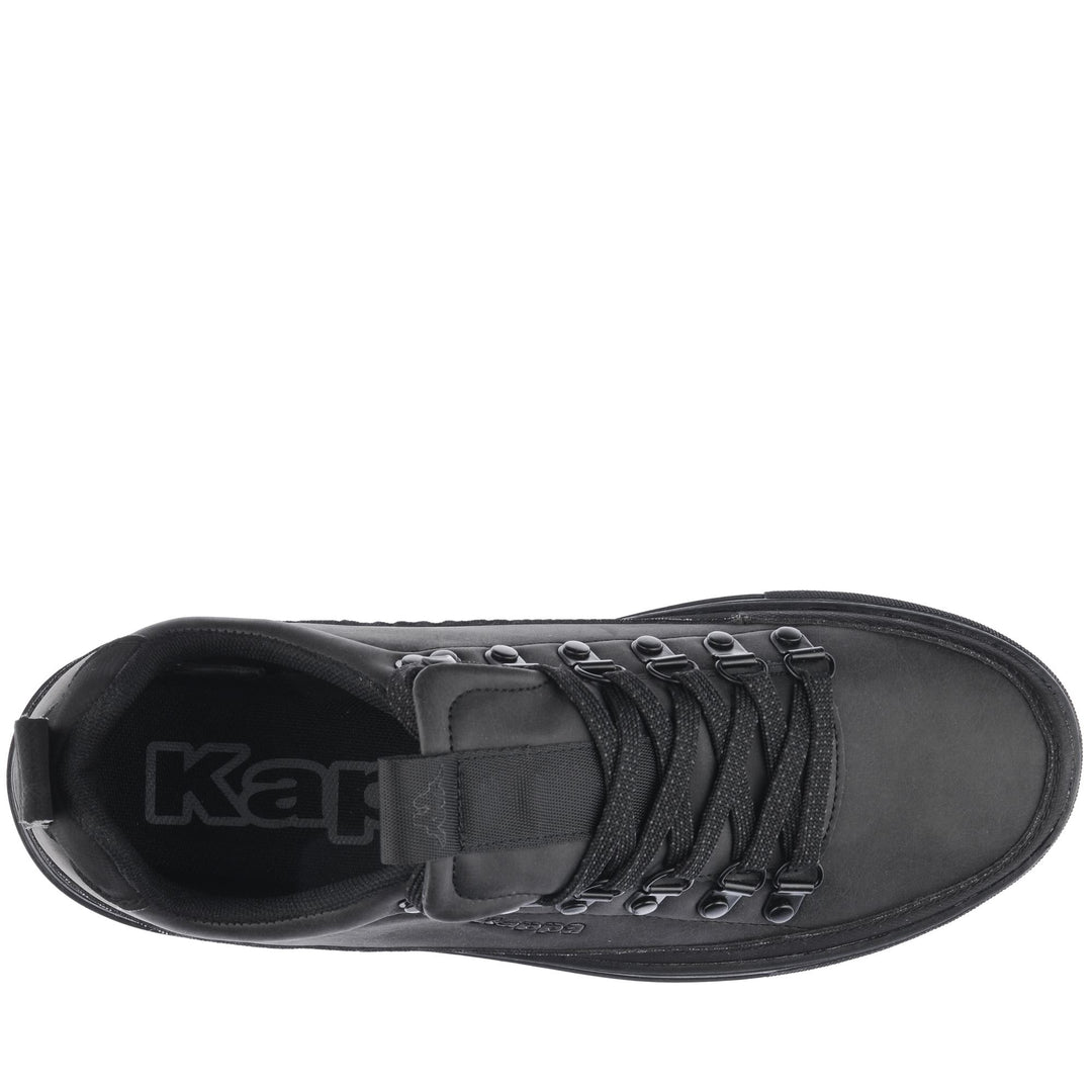 Sneakers da Passeggio Uomo Basse Nere con Suola in Gomma main