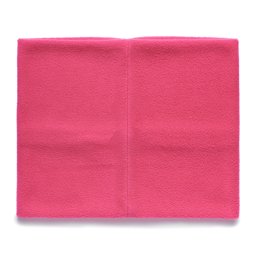 Sciarpa da sci unisex color fucsia con collo alto in pile main