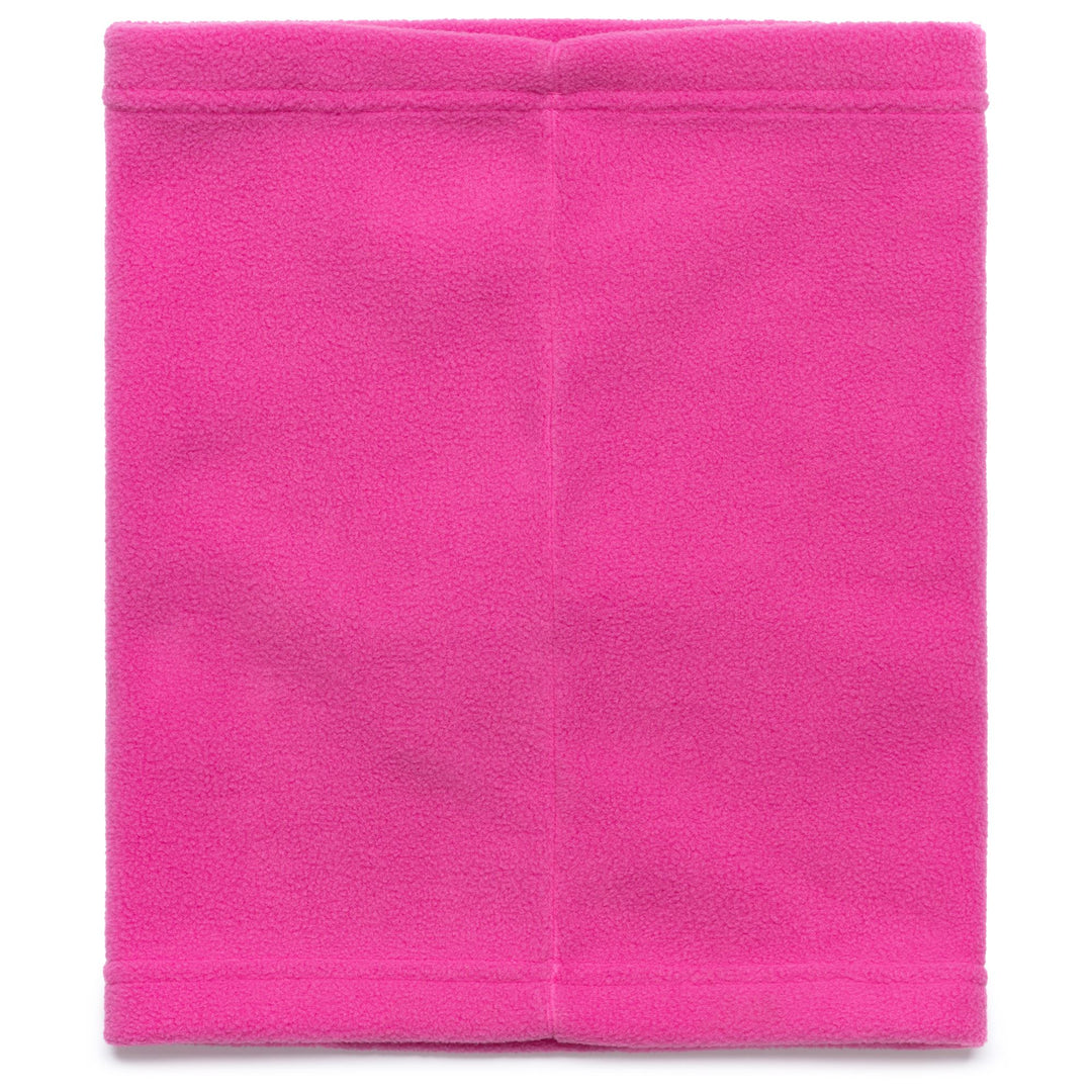 Bufanda polar unisex de cuello cálido color rojo fucsia main
