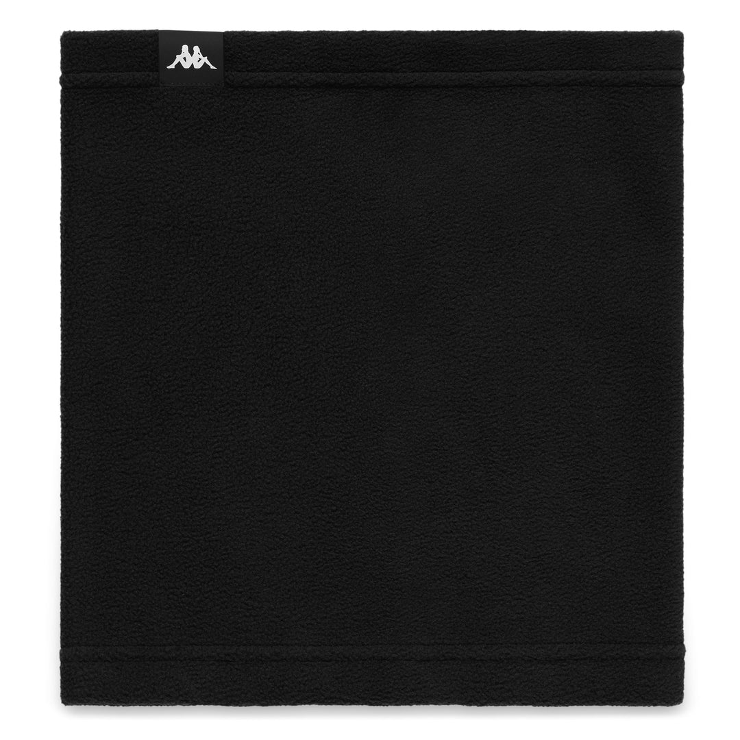 Black Unisex Polar Fabric Warmneck Scarf main