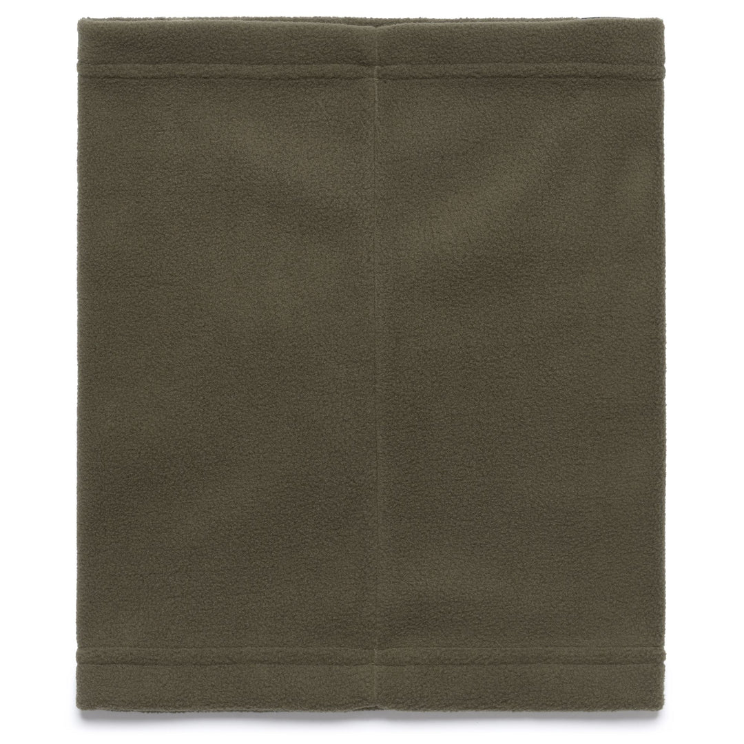 Sciarpa unisex in tessuto polare verde main