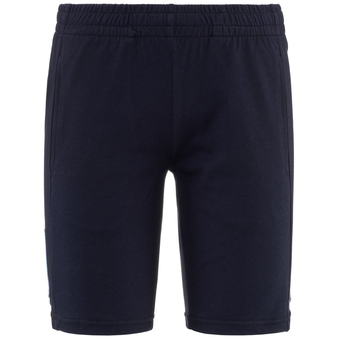 Short de ski bermuda bleu pour femme, coupe classique, en jersey 01