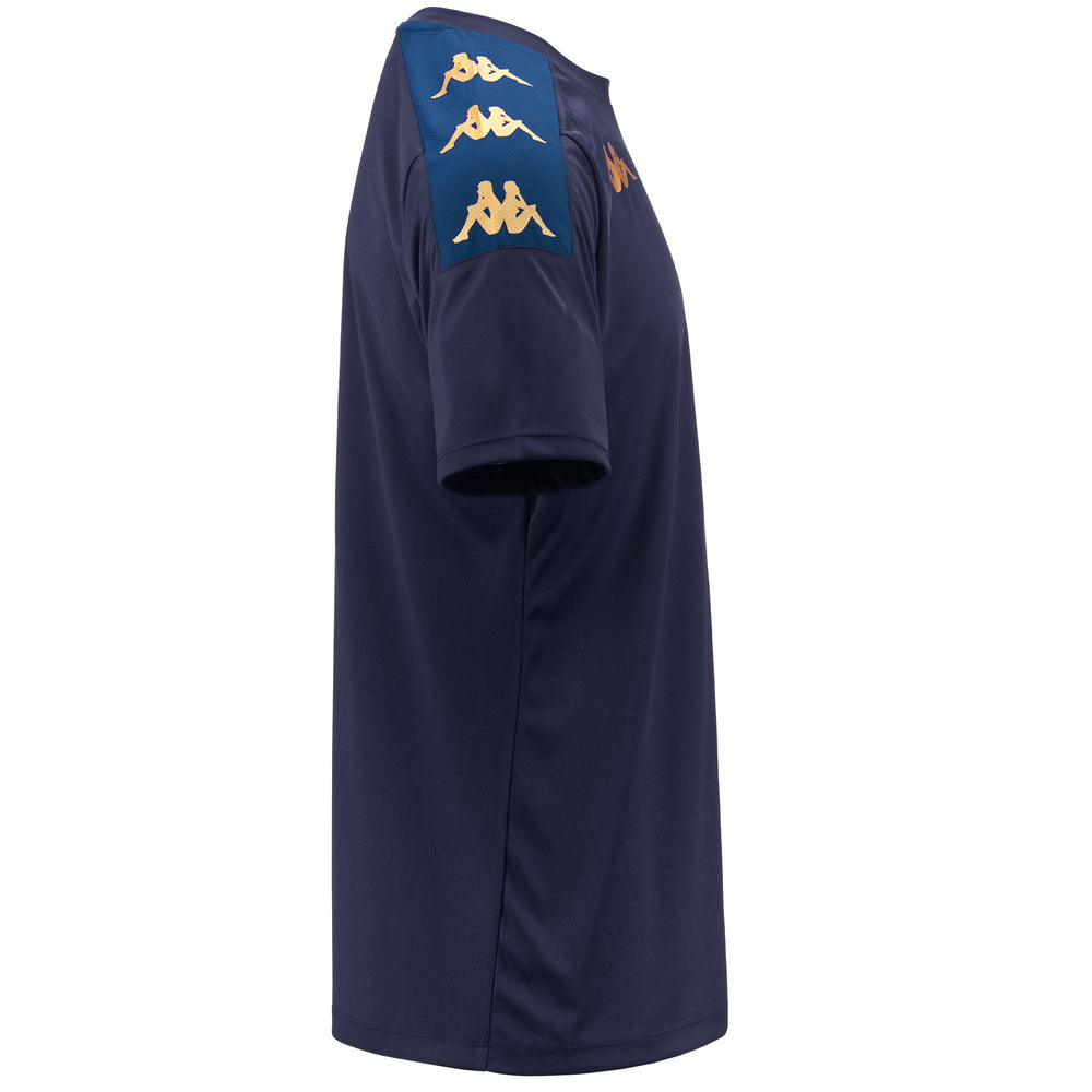 Active Jerseys Man KAPPA4FOOTBALL GIANTO Shirt BLUE MARINE-BLUE MD COBALT Dressed Front (jpg Rgb)	