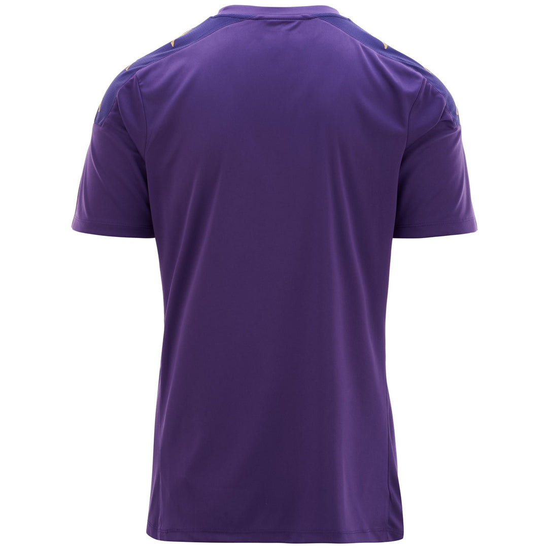 Violet Men's Football Jersey with Mesh Insets. main