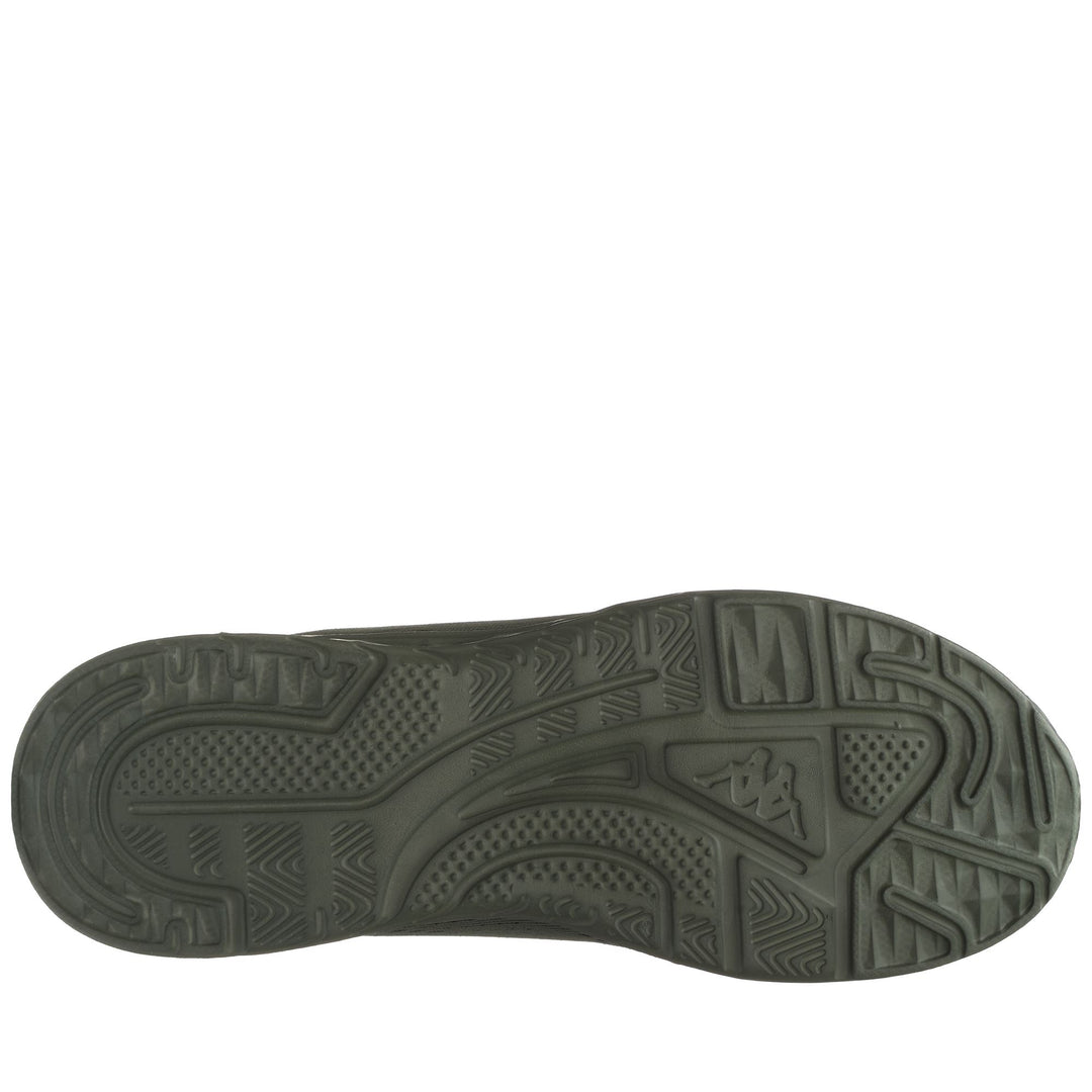 Olive Green Unisex Low Cut Walking Sneakers main