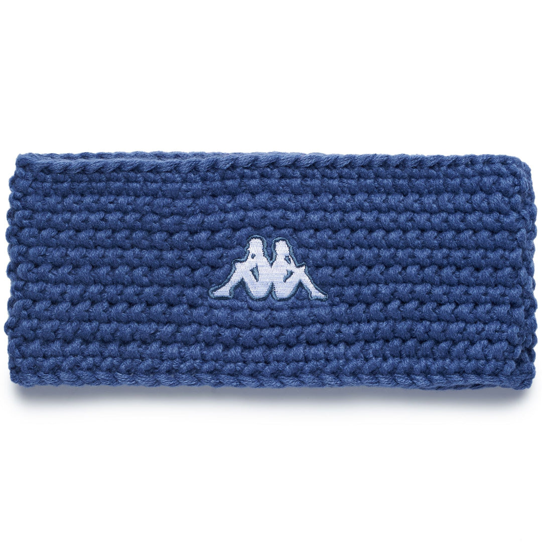 Blue Unisex Ski Headband with Polar Lining and Team Logo main