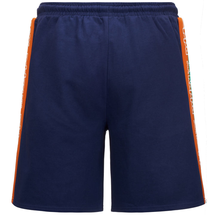 Shorts Man LOGO FULTO Sport  Shorts BLUE MEDIEVAL Dressed Side (jpg Rgb)		
