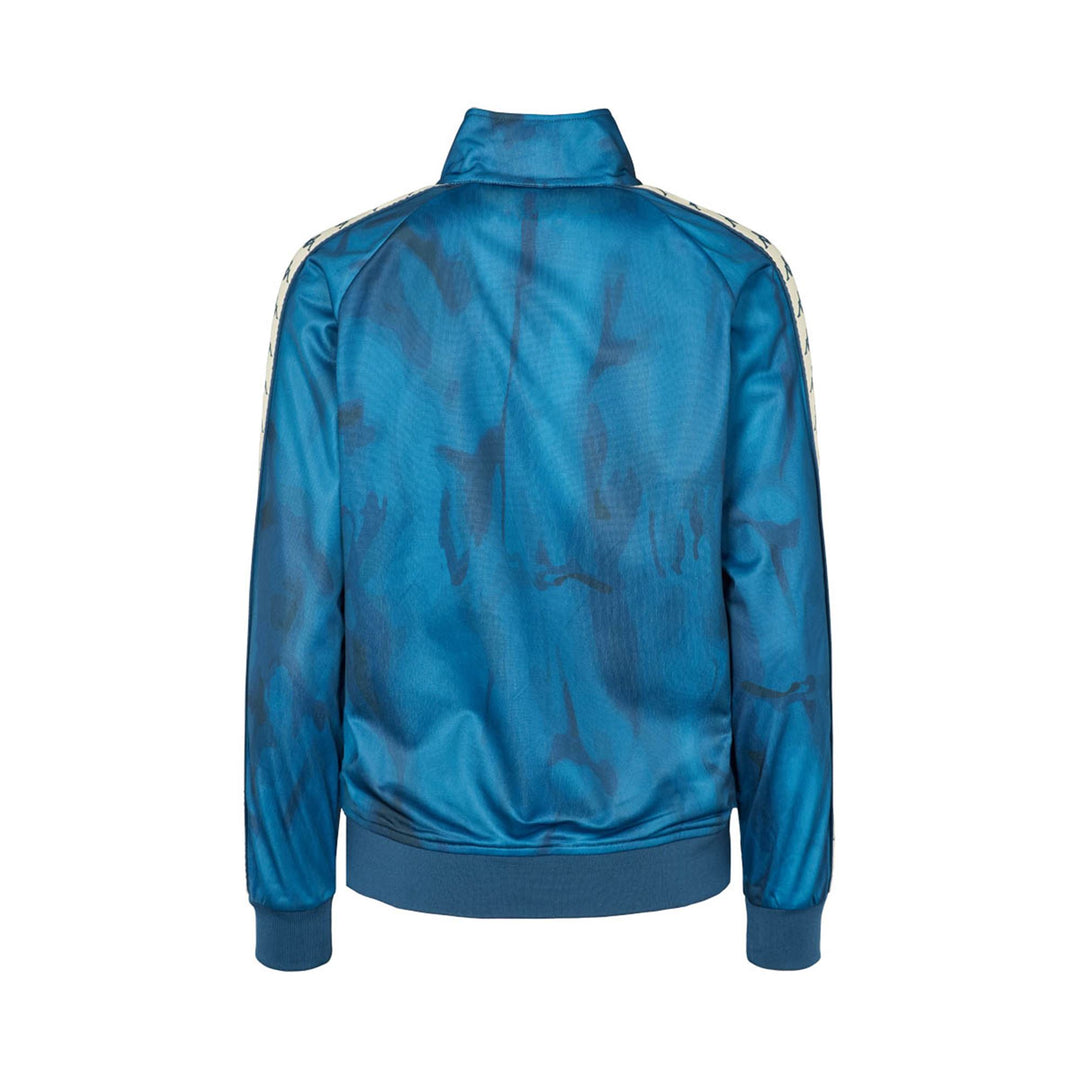 Felpa in Pile Grafica Donna Blu per Sport e Street Wear 01