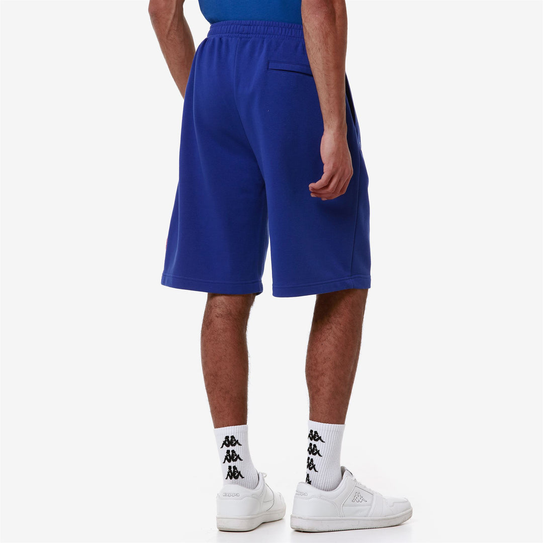 Shorts Man 222 BANDA SURRO Sport  Shorts BLUE ROYAL-WHITE ANTIQUE-RED Detail Double				