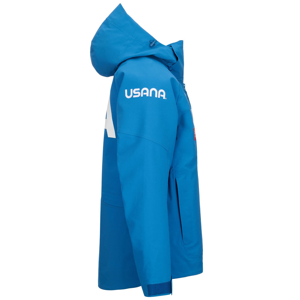 Blue Men's Regular Fit Waterproof 3 in 1 Ski Jacket 02