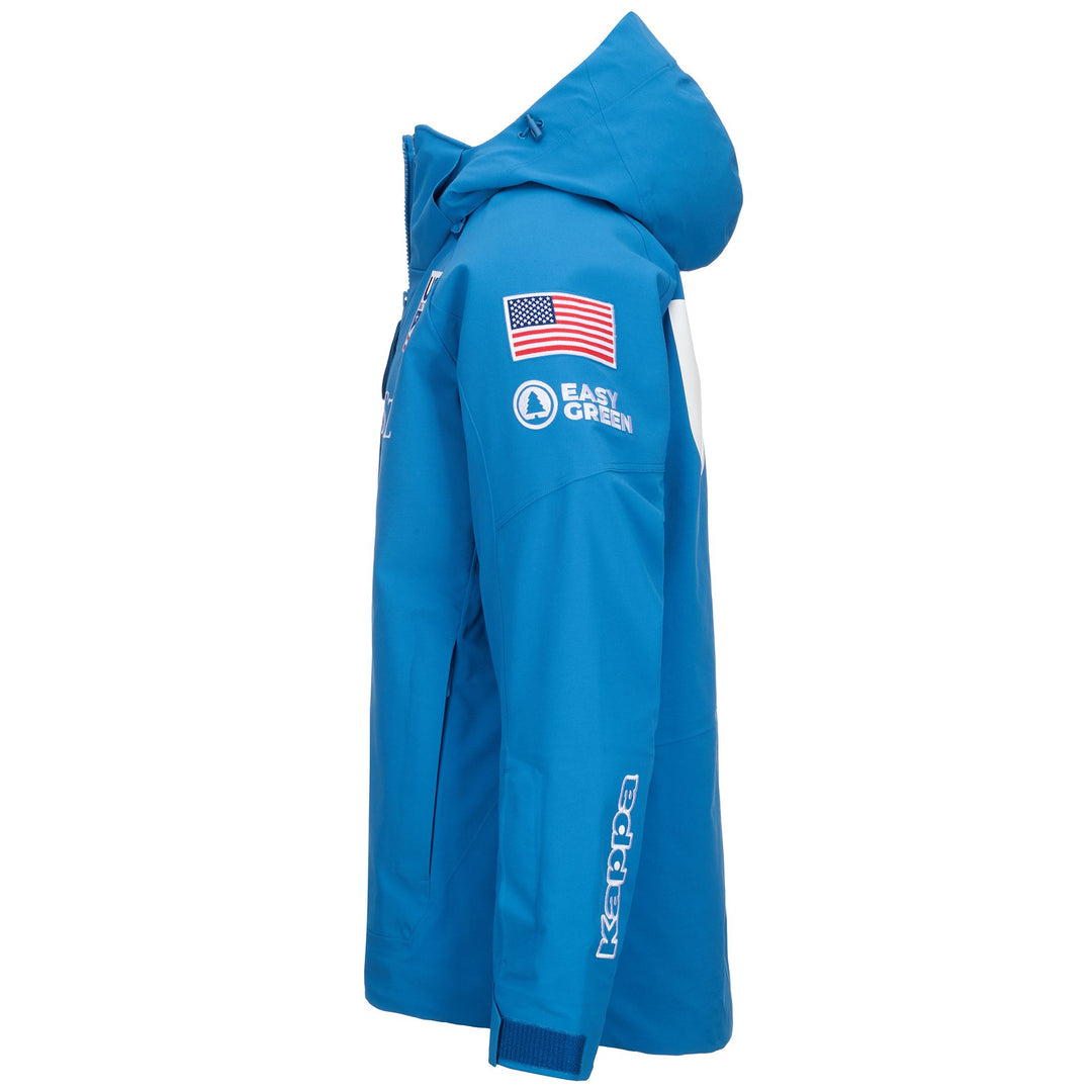 Blue Men's Regular Fit Waterproof 3 in 1 Ski Jacket main