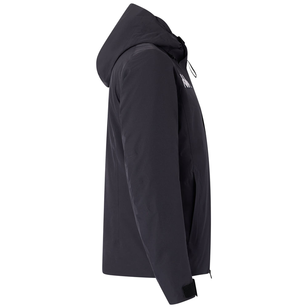 Navy Grey Men's Ski Jacket with Down Padding. 02
