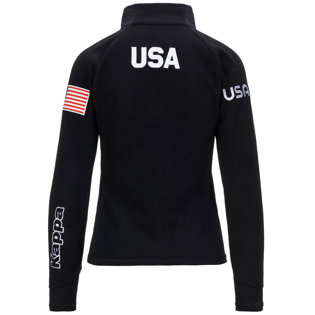 Chaqueta polar de esquí azul marino para mujer con inserciones cortavientos main