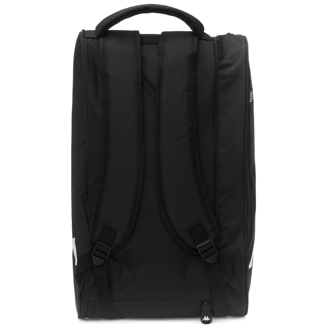 Black Unisex Padel Duffle Bag in Woven Fabric main
