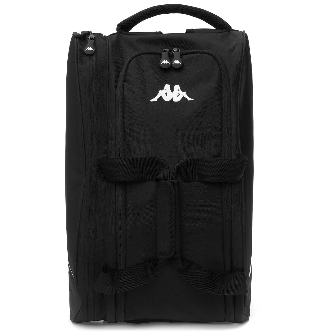 Black Unisex Padel Duffle Bag in Woven Fabric 01